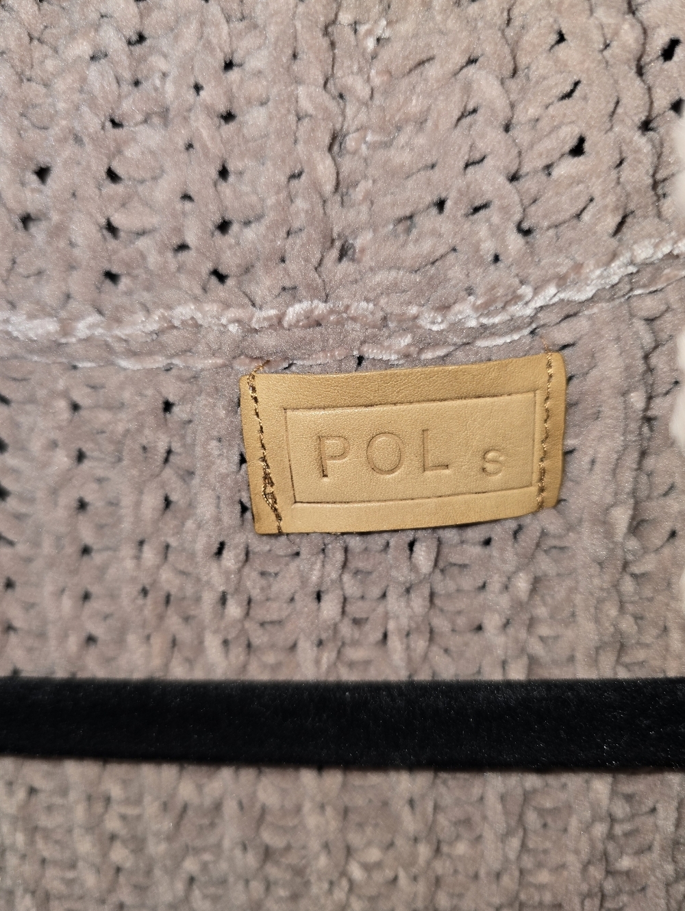 POL Soft Knit Open Front Slouchy Cardigan Oversized Mocha Taupe NWT Size Small - Picture 11 of 14